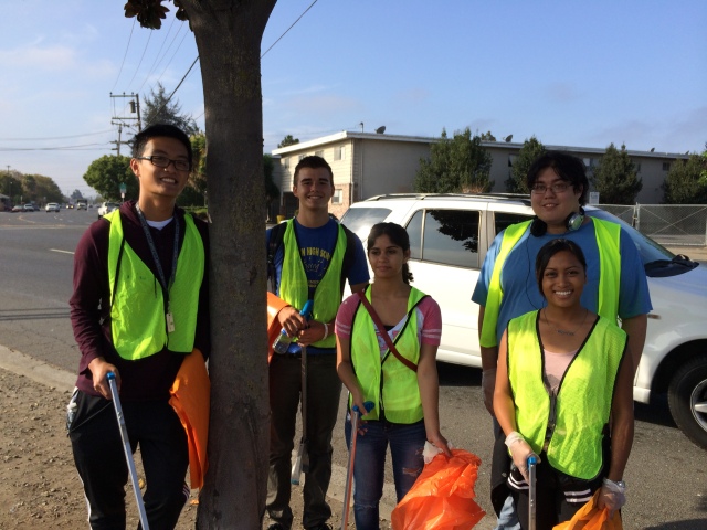 These Students (Chabot College, Tennyson High and Mt. Eden represented) did a great job on Harder Road from Gading down to Santa Clara!  It is great to have your help!